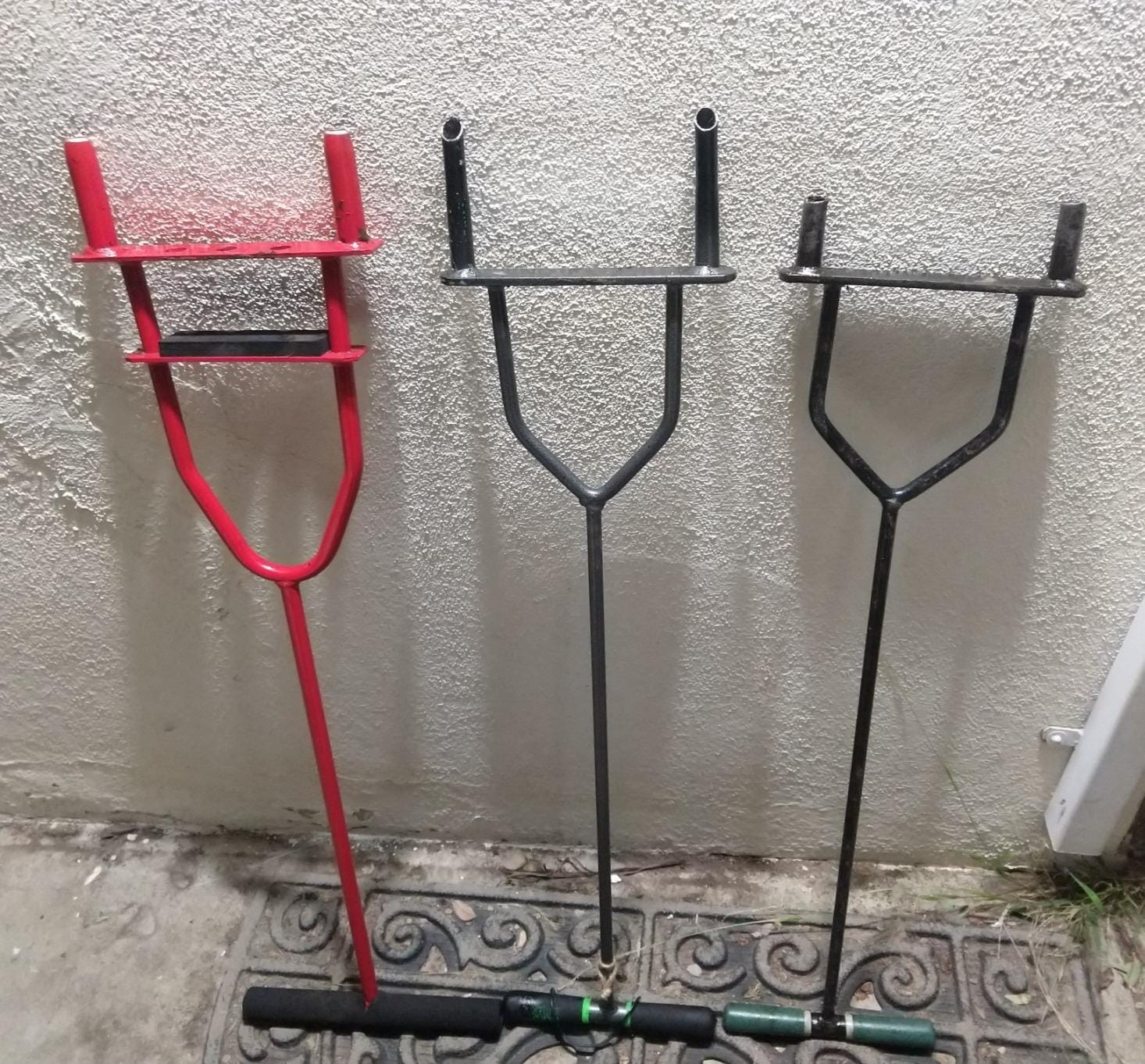 Yard Butler Manual Lawn Coring Aerator, ID-6C - Lawn Care Tool for Aerating - Long-Handled - Power-Coated Steel Construction - Comfortable Cushioned Handles Garden Tool - Easy to Use customer photo 2