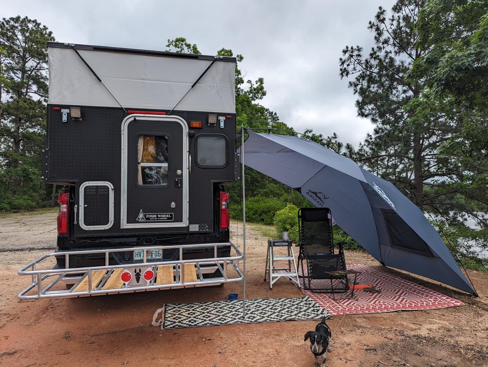 Hasika Waterproof SUV Tailgate Tent and Car Awning customer photo 1