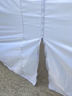 Eurmax USA 10x10 Pop Up Canopy Tent,Commercial Tent with Patented No-Tip Rolling Bag,4 Zippered Removable Walls,UV & Water Resistant Canopy Top,Heavy Duty Outdoor Gazebo,Instant Shelter(White) customer photo 1