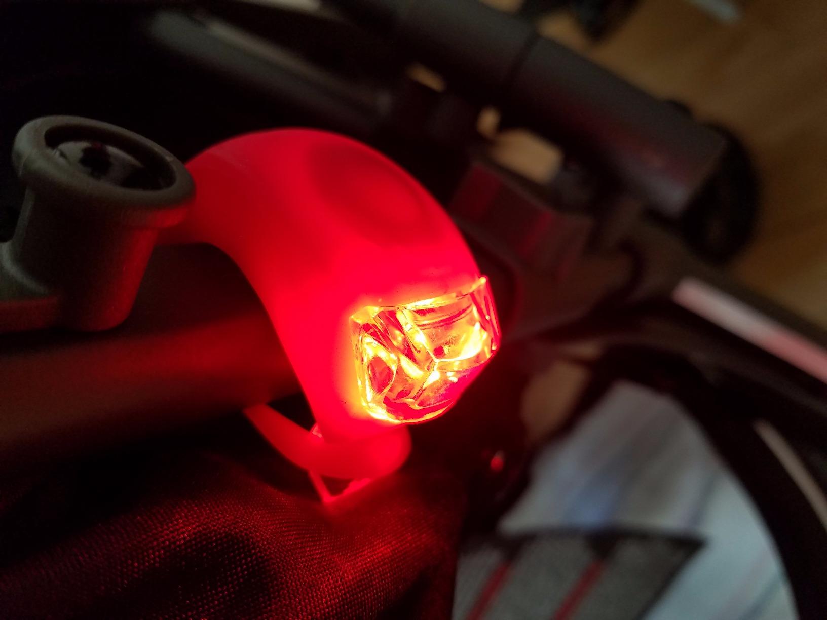Malker Bicycle Light Front and Rear Silicone LED Bike Light Set - Bike Headlight and Taillight,Waterproof & Safety Road,Mountain Bike Lights,Batteries Included customer photo 2