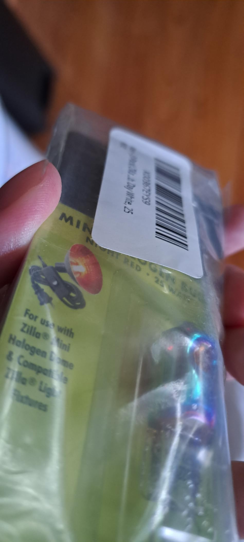 (3 Pack) Zilla Mini Halogen Bulb, Day White, 25 Watt customer photo 2