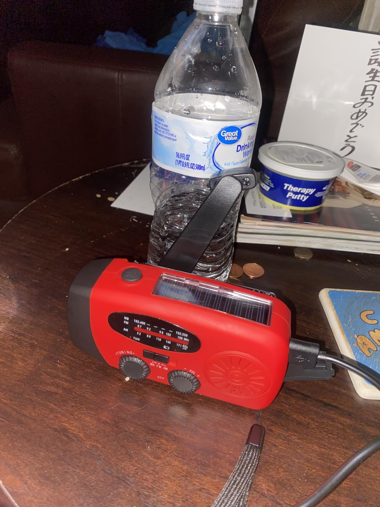 RunningSnail Hand Crank Radio with Flashlight, NOAA/AM/FM Emergency Radio customer photo 1