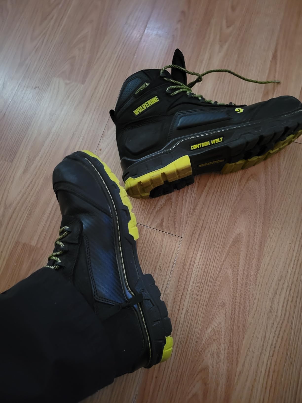 Wolverine Men's Overpass Composite Toe Waterproof Work Boots customer photo 1