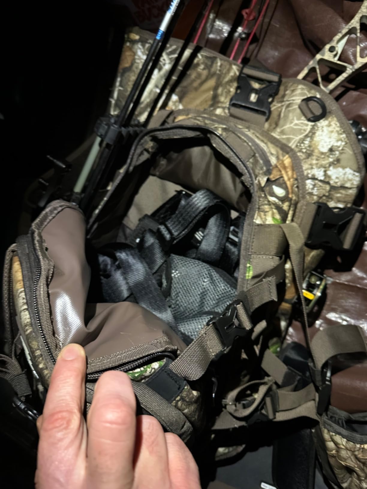 INSIGHTS HUNTING by frogg toggs - The Vision Bow Pack, Camouflaged Hunting Pack, Realtree EDGE customer photo 1