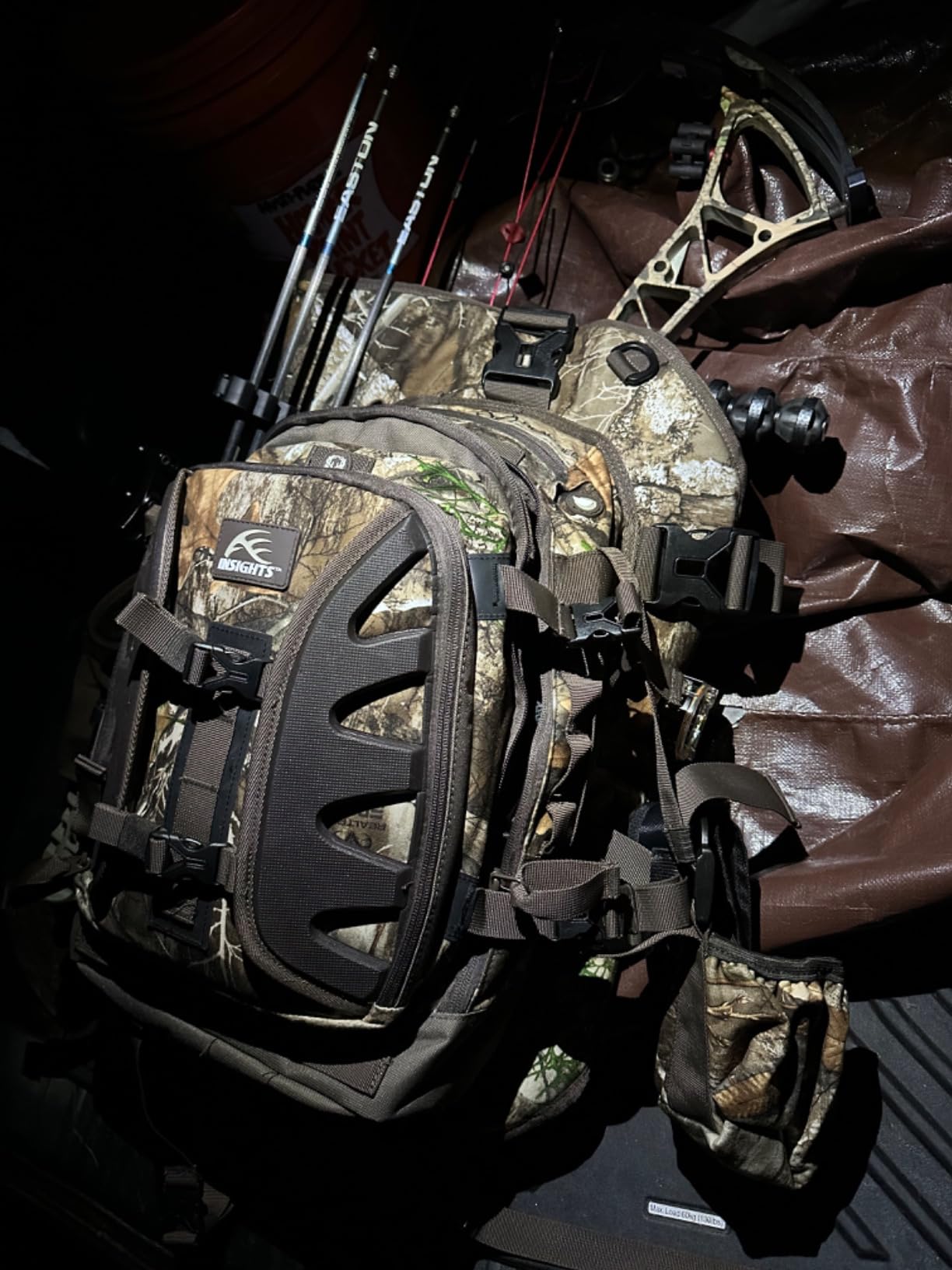INSIGHTS HUNTING by frogg toggs - The Vision Bow Pack, Camouflaged Hunting Pack, Realtree EDGE customer photo 2