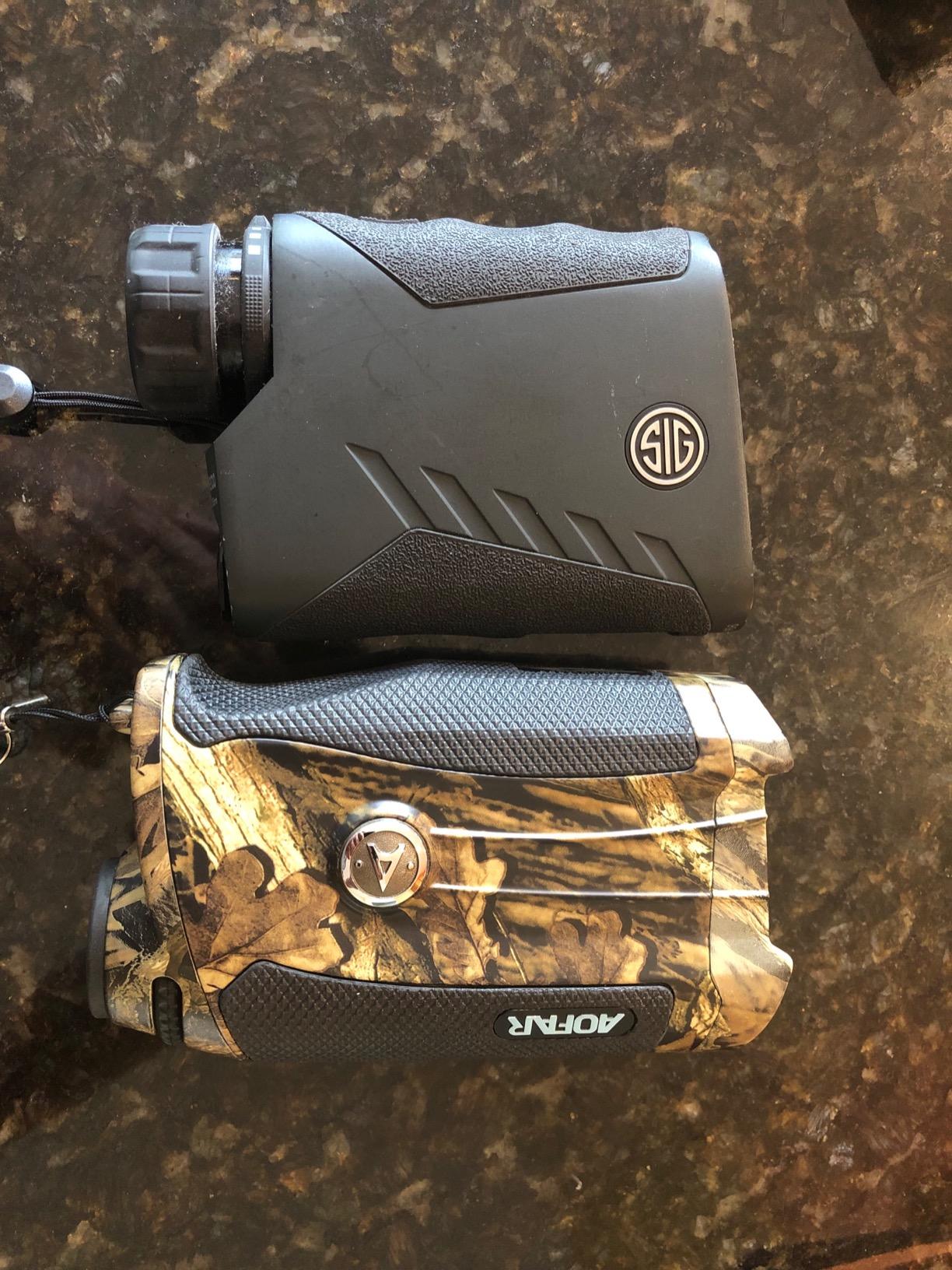AOFAR HX-1200T Range Finder for Hunting Archery, 1200 Yards with Angle and Horizontal Distance, Shooting Wild Waterproof Coma Rangefinder, 6X 25mm, Range and Bow Mode, Free Battery Gift Package customer photo 2