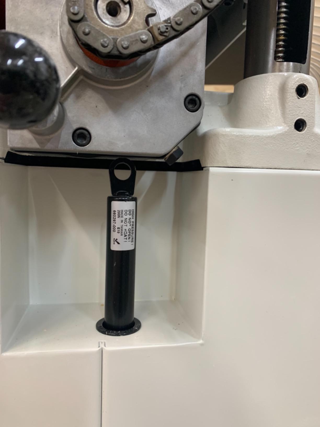 JET 15-Inch Thickness Planer for Woodworking, Helical Style Cutterhead with 2-Speed (16 FPM / 20 FPM) Feed Rate, 3 HP, 230V 1Ph (JPW-15BHH) customer photo 2