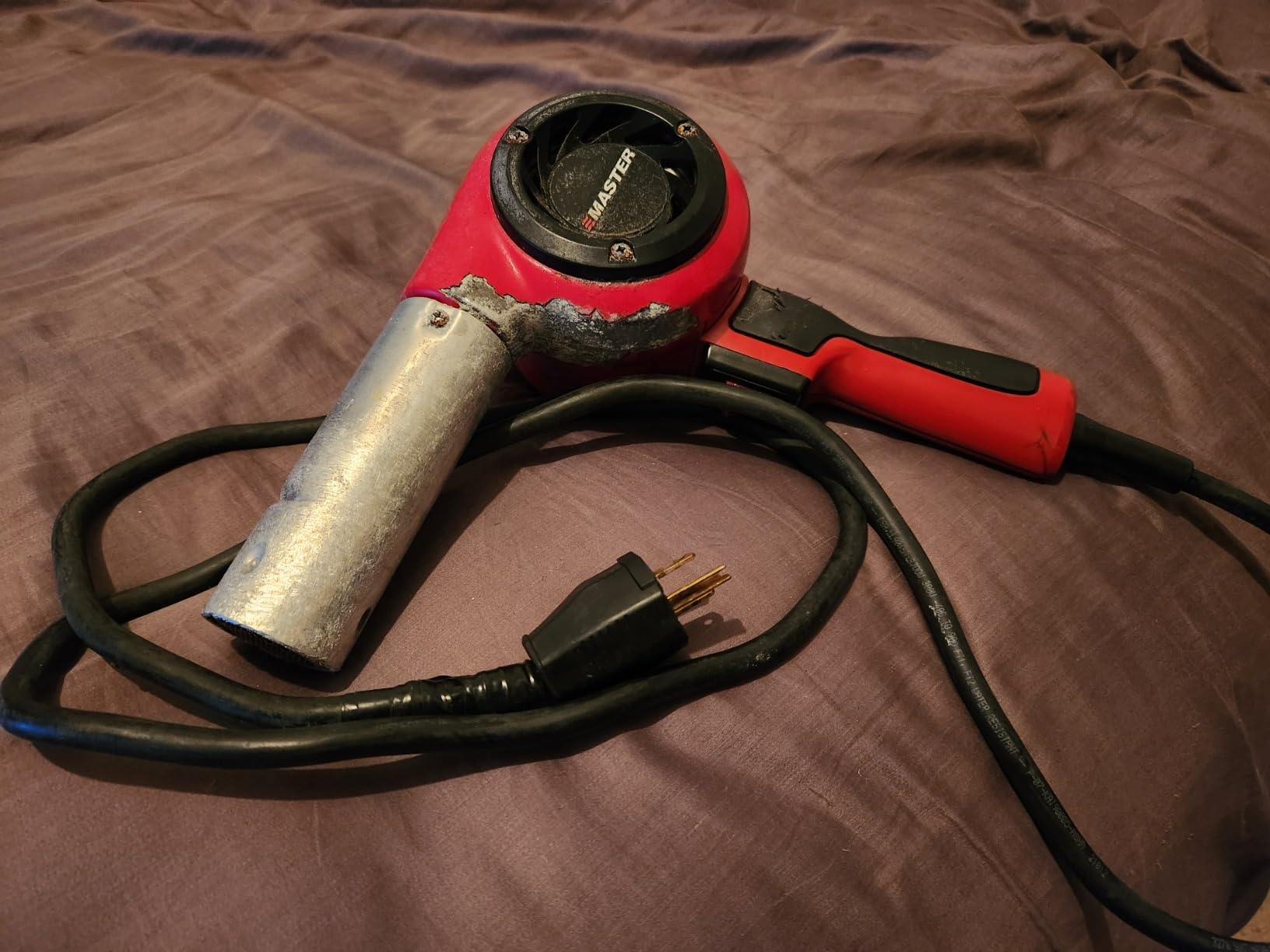 Master Appliance HG-501D Industrial Heat Gun, High Airflow, 1200°F, 1740W customer photo 1