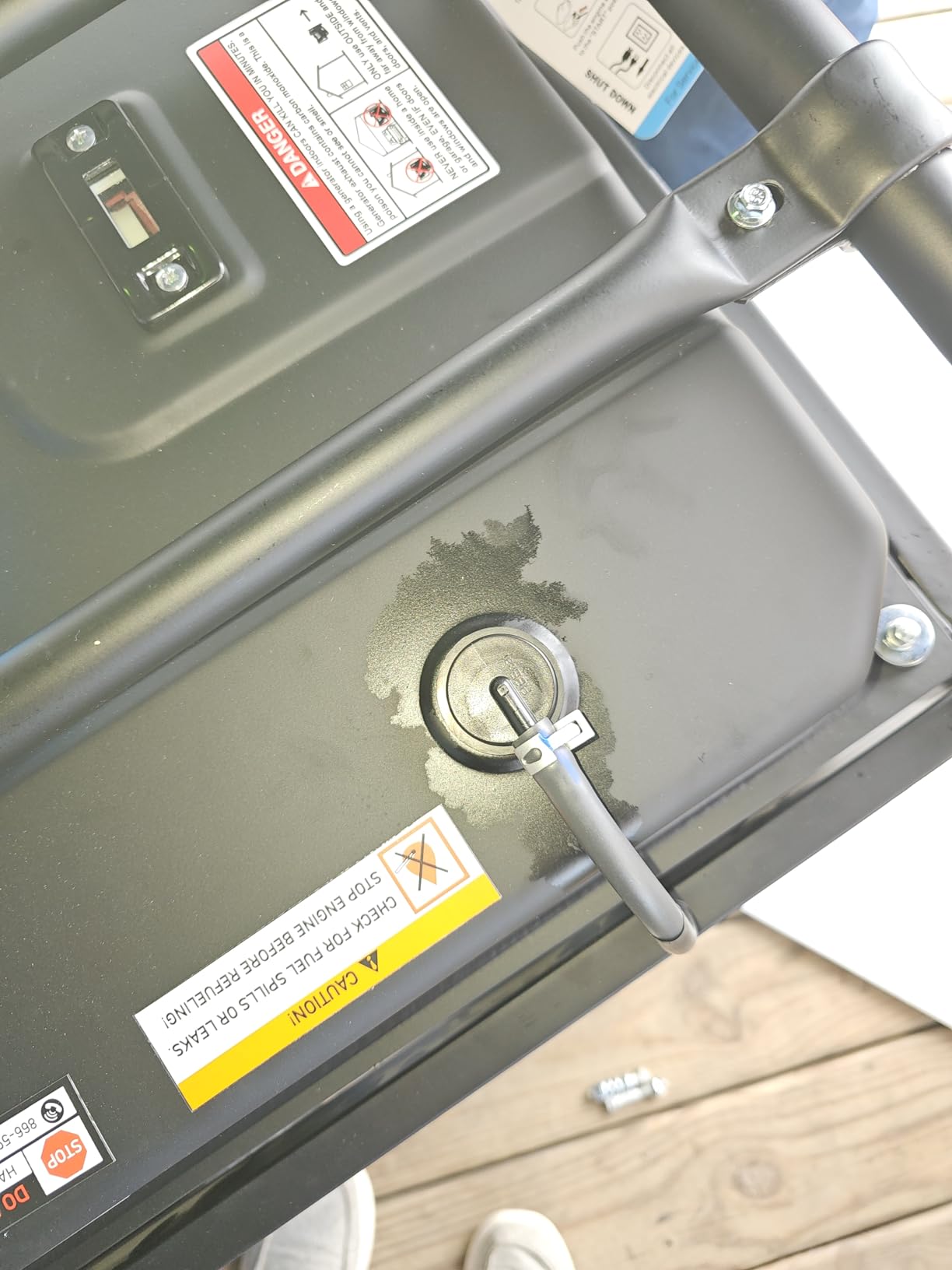 Pulsar 12,000W Dual Fuel Portable Generator with Electric Start and Switch & Go Technology, CARB Approved PG12000B customer photo 1
