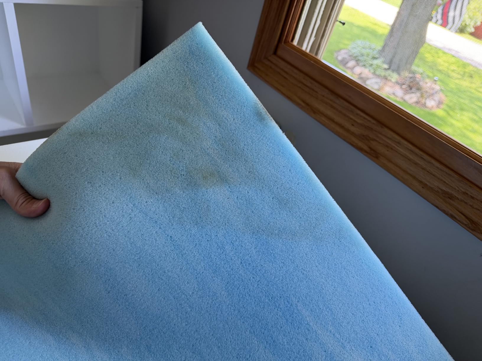 Sure2Sleep Gel Swirl Memory Foam Mattress Topper - 2 Inch, Pressure Relieving, Cooling Comfort - Made in the USA & CertiPUR-US Certified - Softens Firm Beds and Extends Mattress Life - Queen Size customer photo 1