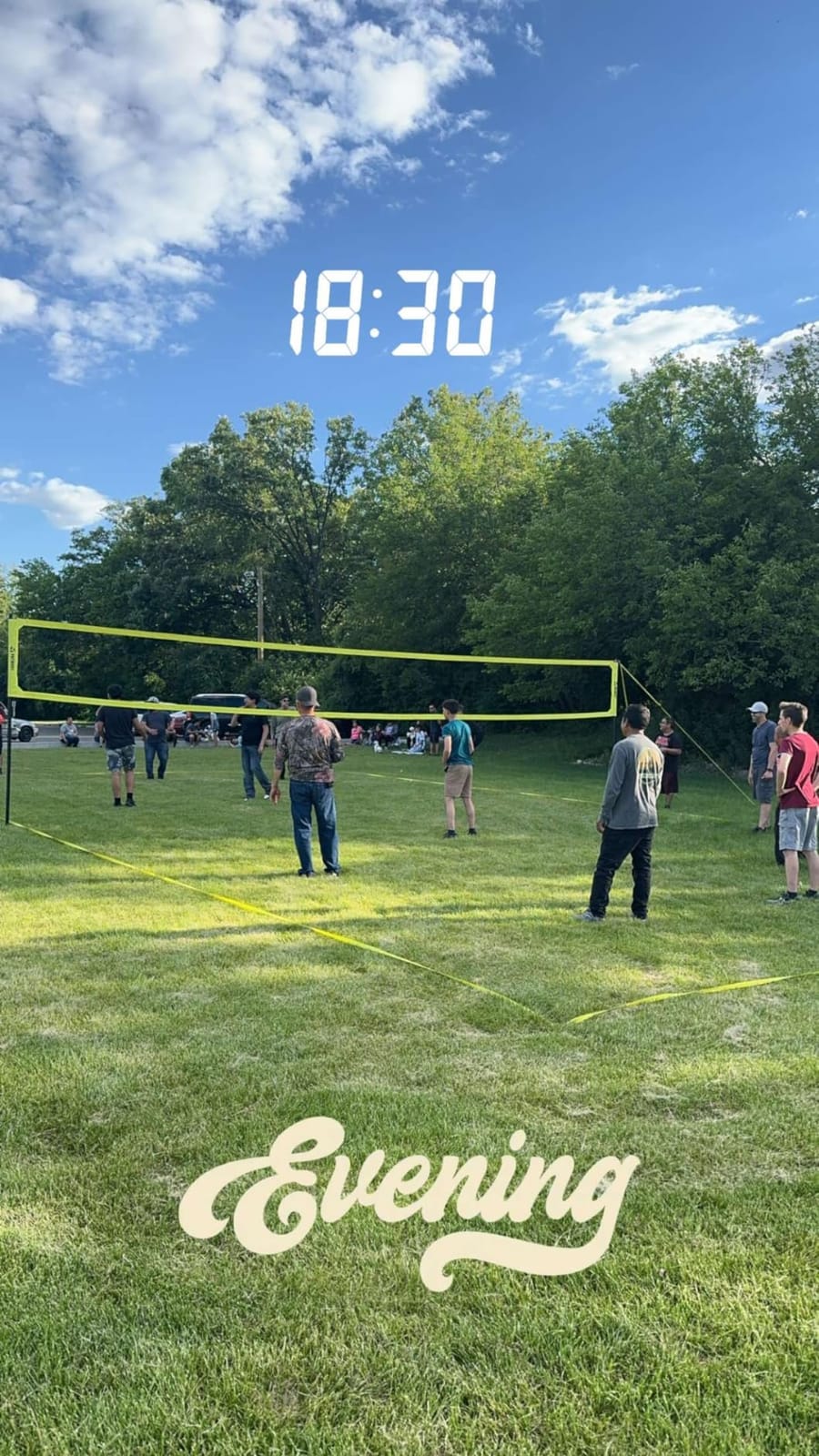 Professional Heavy Duty Volleyball Net Set for Backyard Outdoor customer photo 1