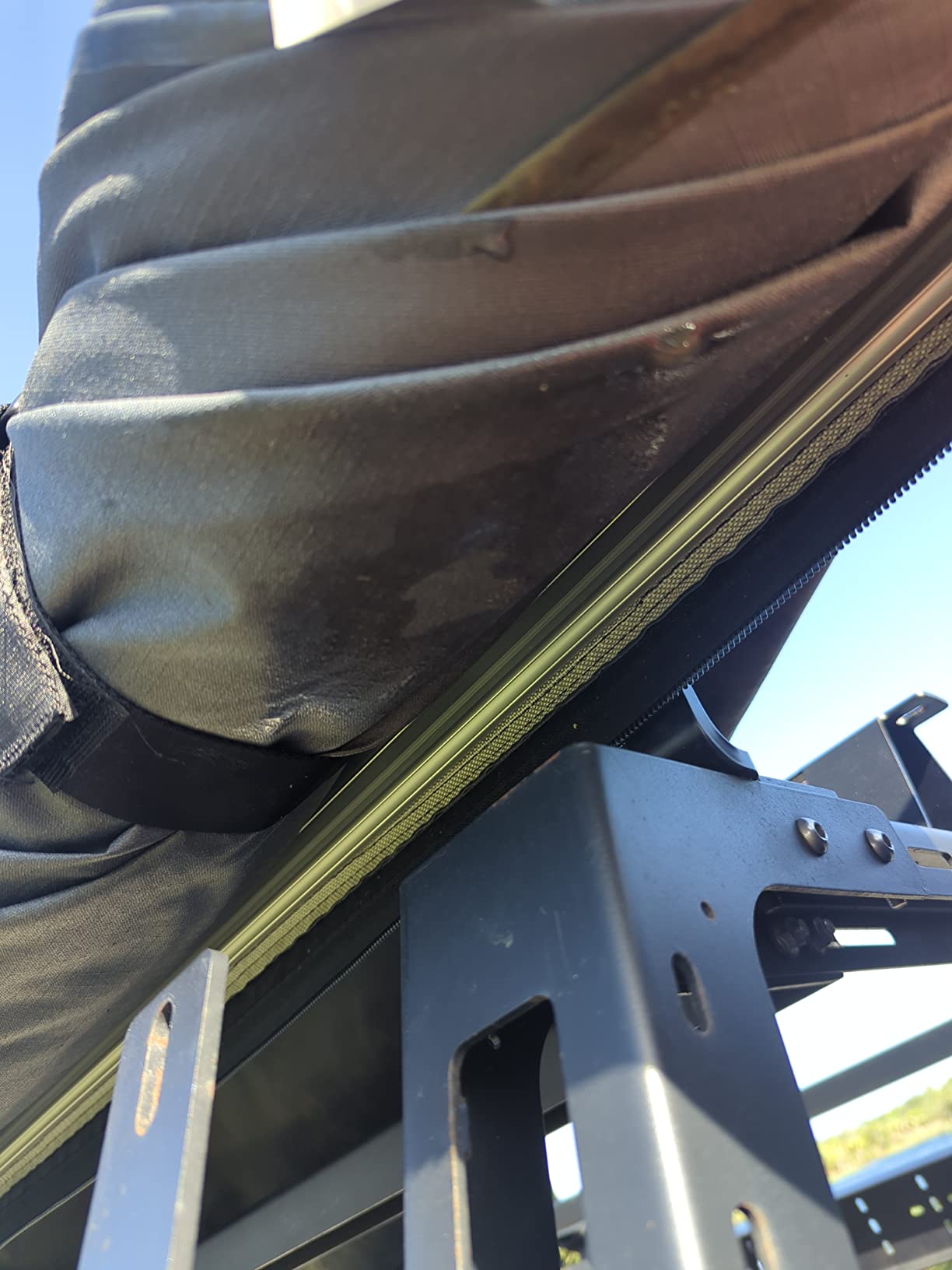 Nomadic OVS Awning 270 Passenger Side - Dark Gray Cover with Black Cover Universal customer photo 1