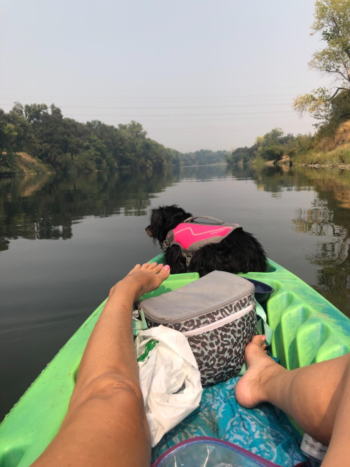 Perception Zip 9.5 | Sit on Top Kayak for All-Around Fun | Stable and Fast | Rear Storage with Tie Downs customer photo 2