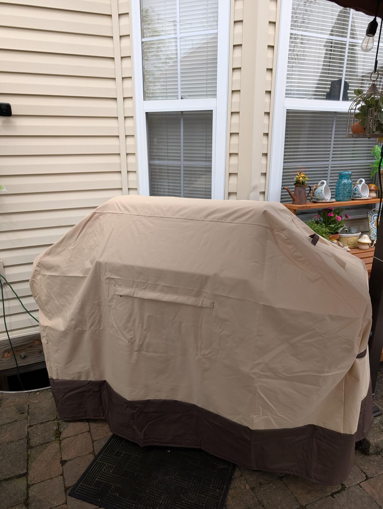 Vailge Grill Cover for Outdoor Grill & Waterproof 600D BBQ Cover 58 Inch customer photo 2