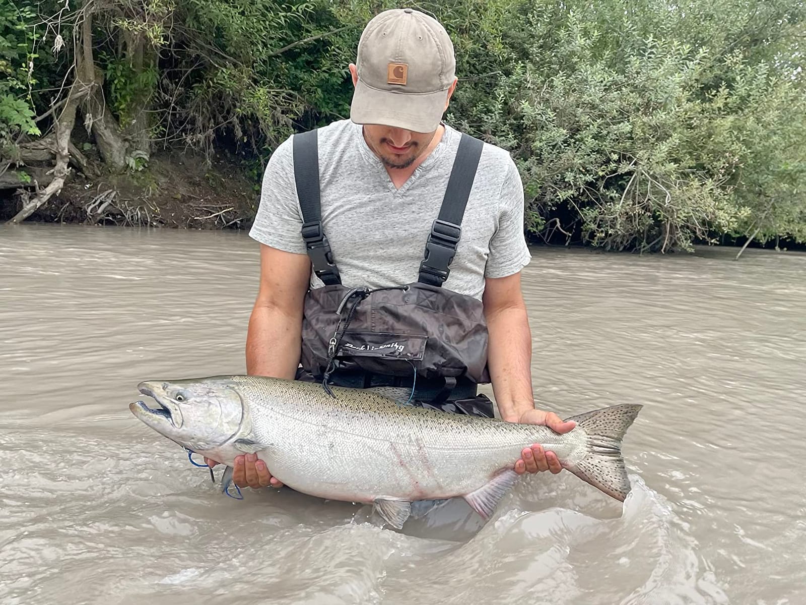 Buffalo Gear Insulated Fish Cooler Bag Portable Fish Kill Bag Keep Ice-cold More Than 48 Hours customer photo 2