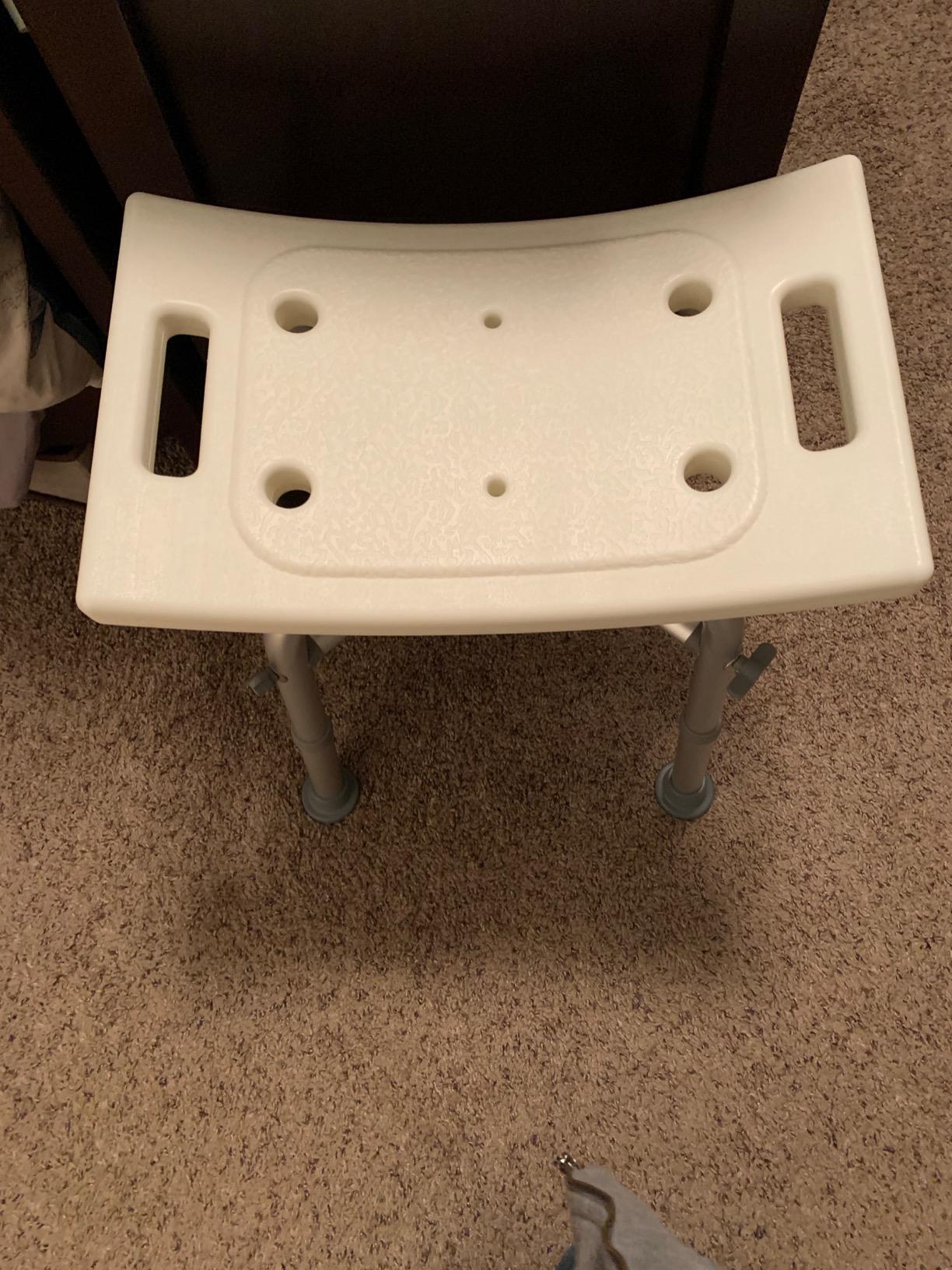 Dr Kay's Shower Chair for Inside Shower Shower Stool with Backrest customer photo 2