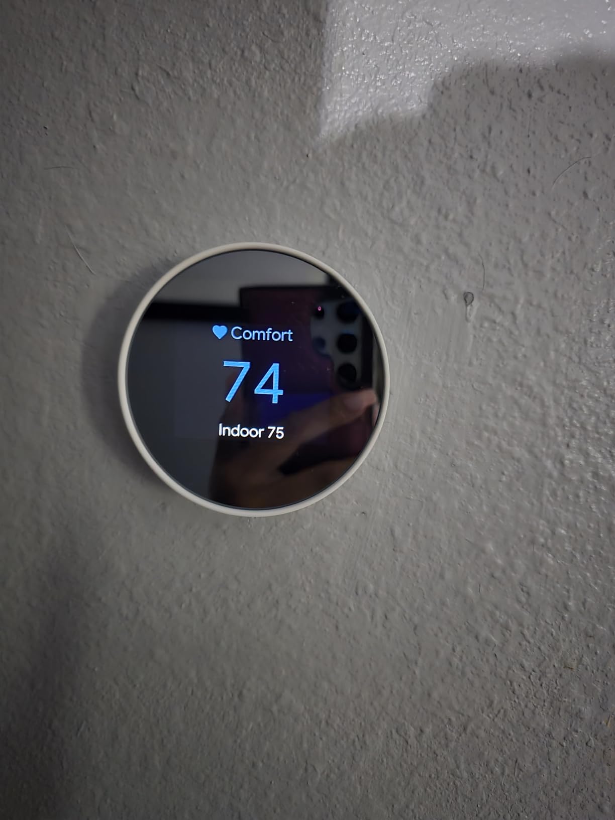 Google Nest Thermostat - Smart Thermostat for Home - Programmable Wifi Thermostat - Snow customer photo 2