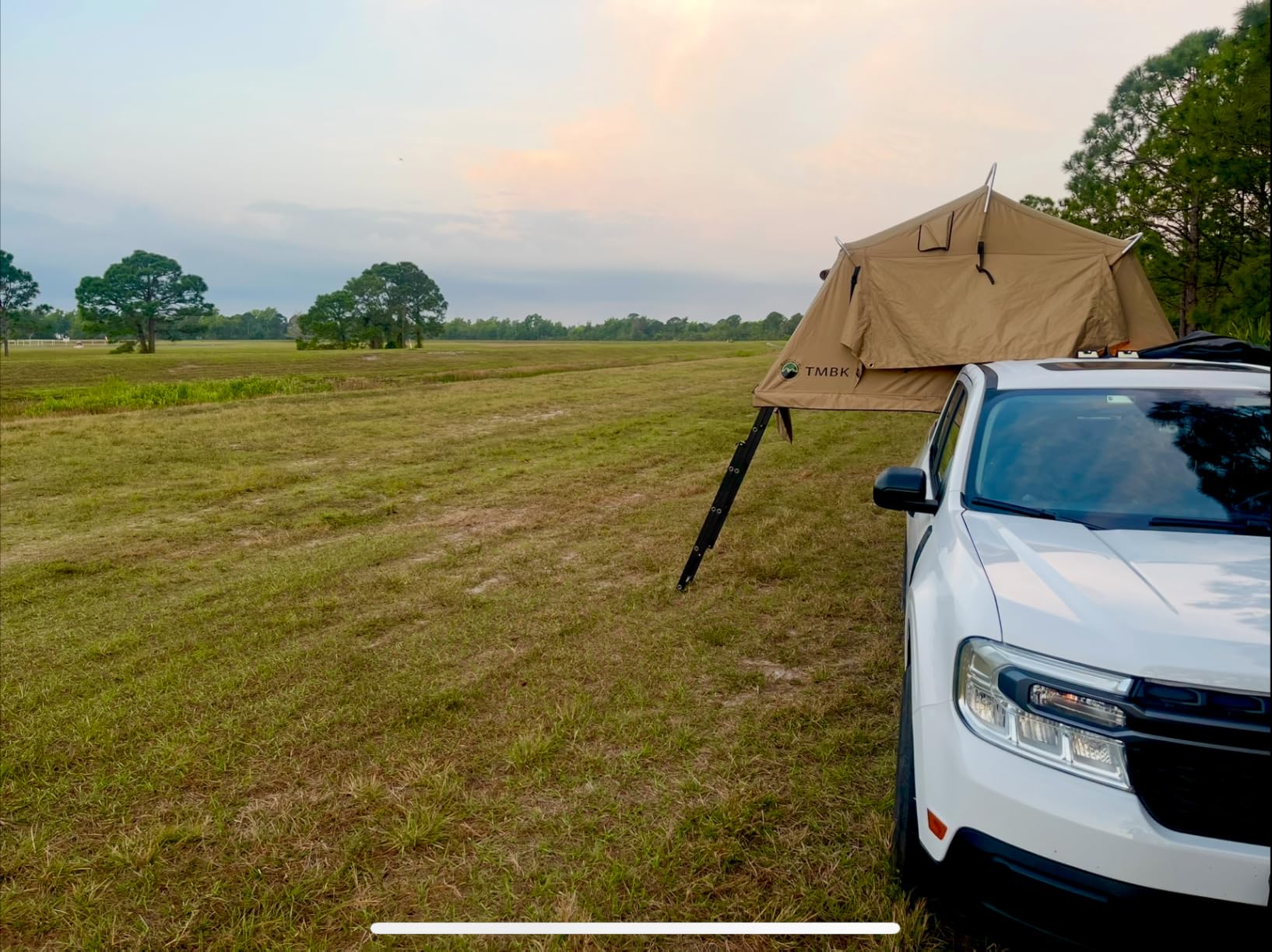 Soft Shell Rooftop Tent for SUV & Truck Camping, 3-Person - Overland Vehicle Systems TMBK - Universal Fitment with Rainfly & Ladder customer photo 1