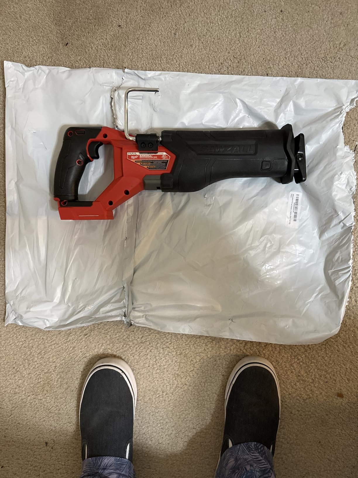 Milwaukee M18 Fuel Sawzall Brushless Cordless Reciprocating Saw - No Charger, No Battery, Bare Tool Only customer photo 1