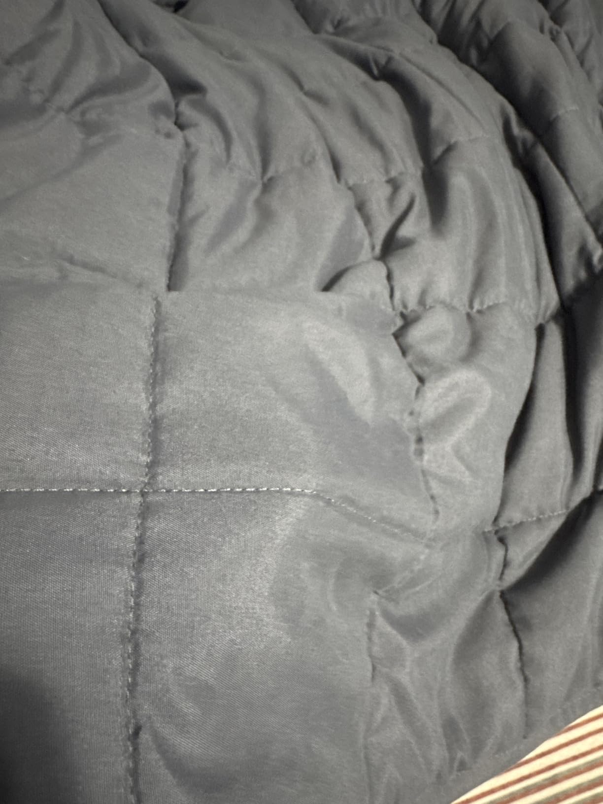 L'AGRATY Weighted Blanket Queen Size（15lbs, 60