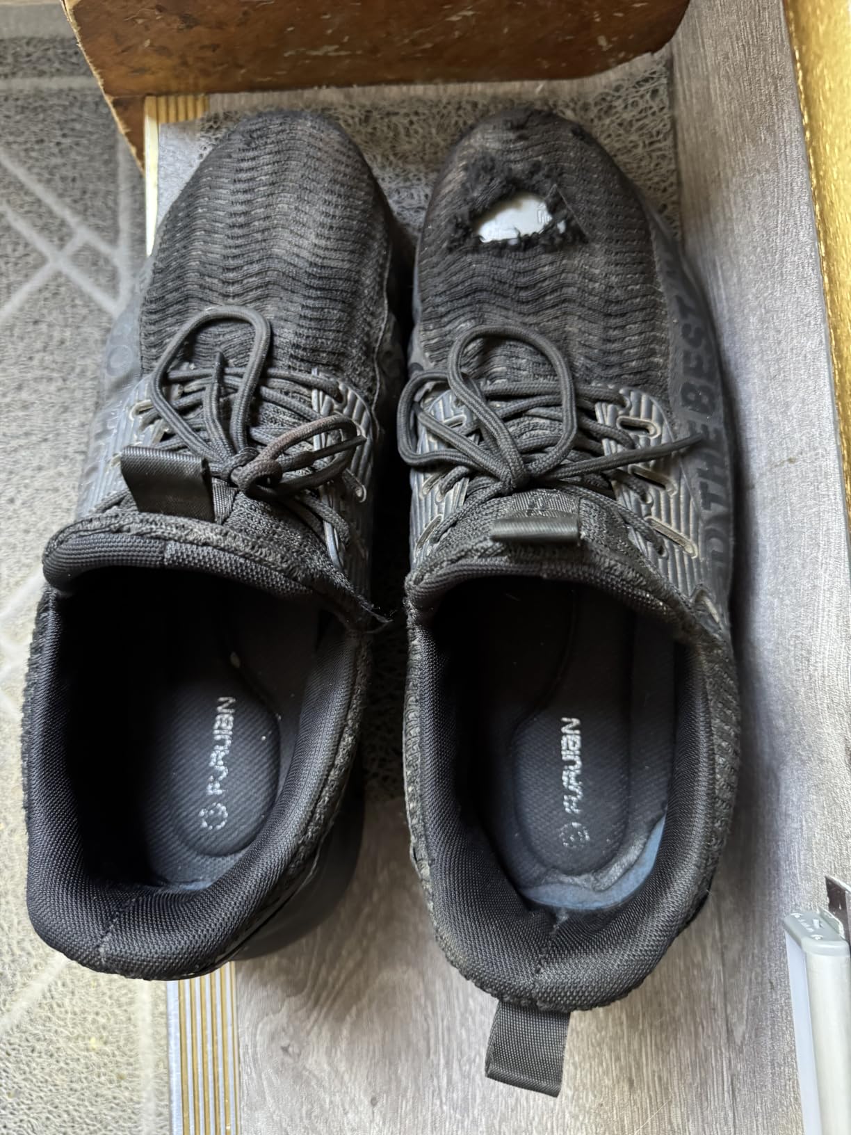 Steel Toe Shoes for Men Women Slip On Safety Shoes Comfortable Work Shoes customer photo 1