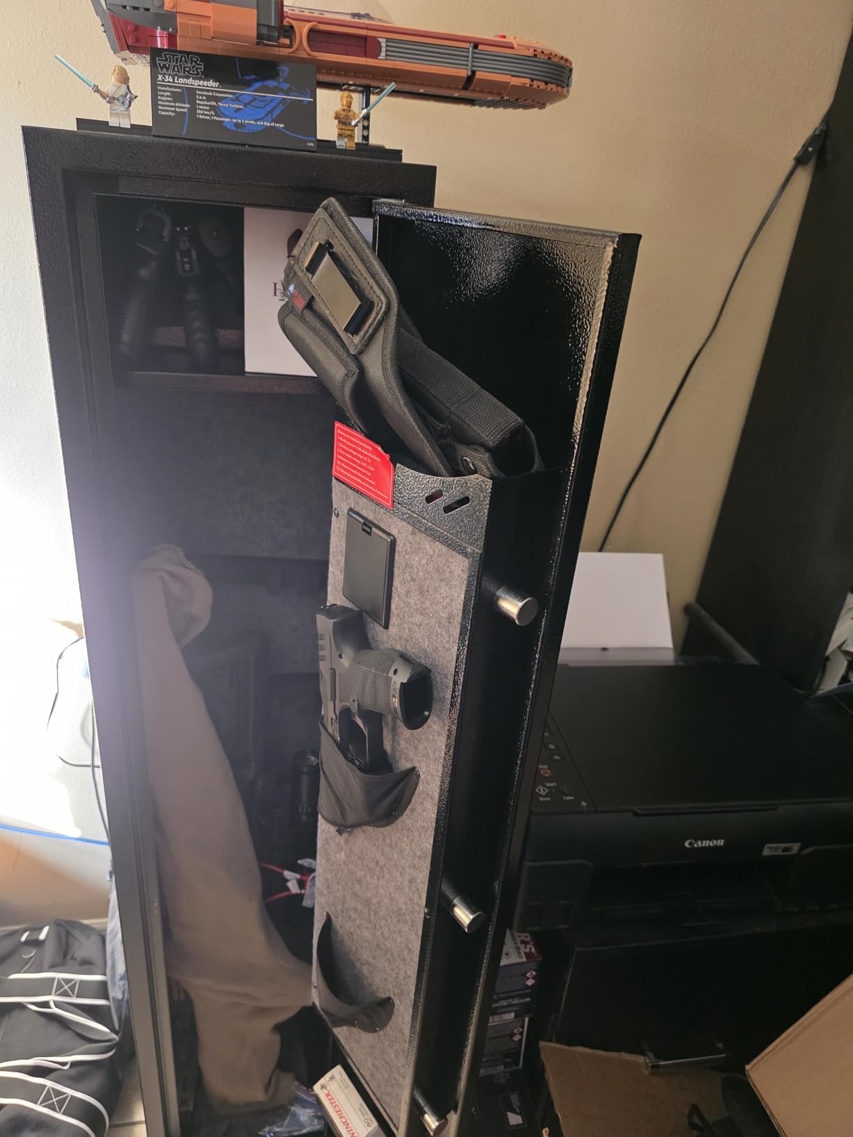 Kaer 4-5 Biometric Gun Safe for Rifles and Pistols,Long Rifle Safe for Home customer photo 2