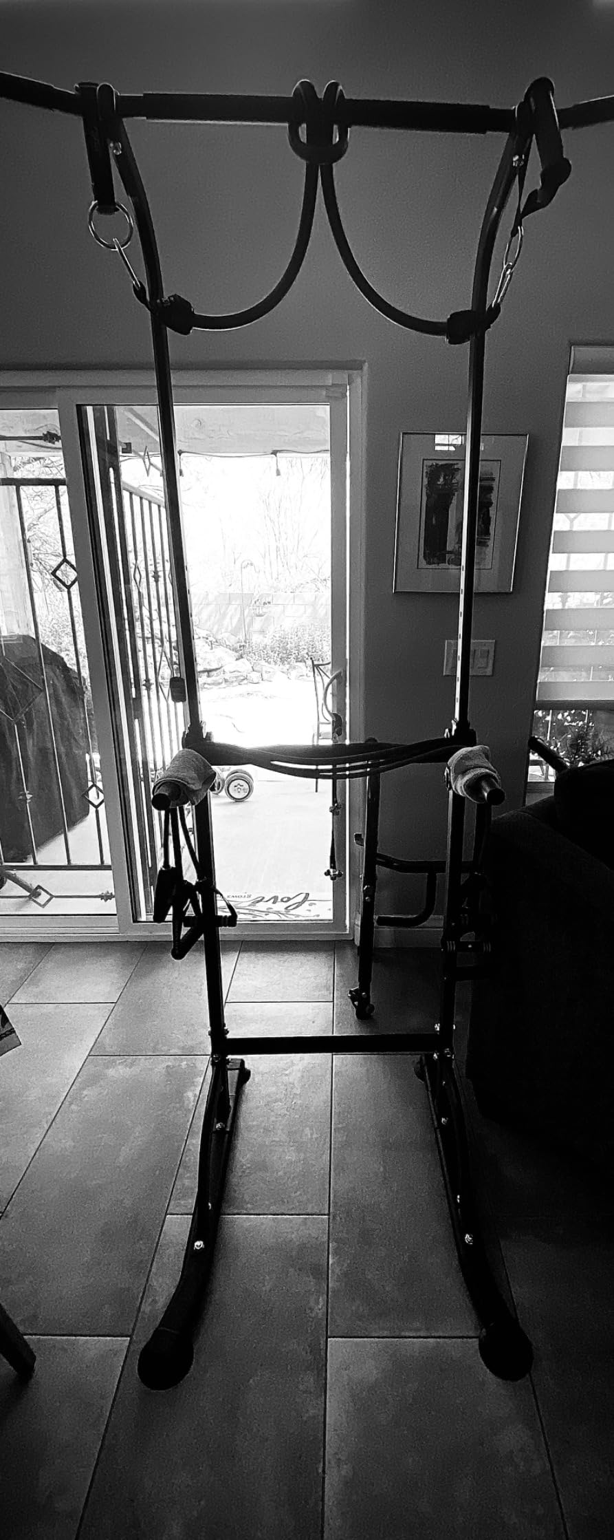 Power Tower Pull Up & Dip Station Multi-Function Home Strength Training Fitness Workout Station Height Adjustable customer photo 2