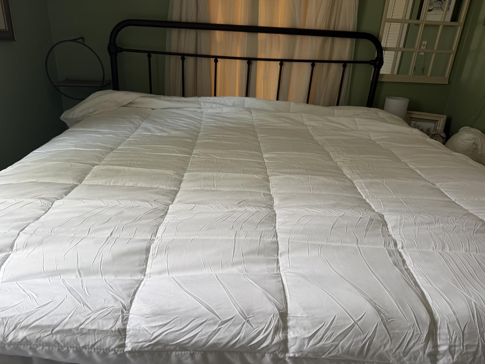 UGG Danielle King Comforter, Cooling Duvet Insert, 1 ct, White customer photo 1