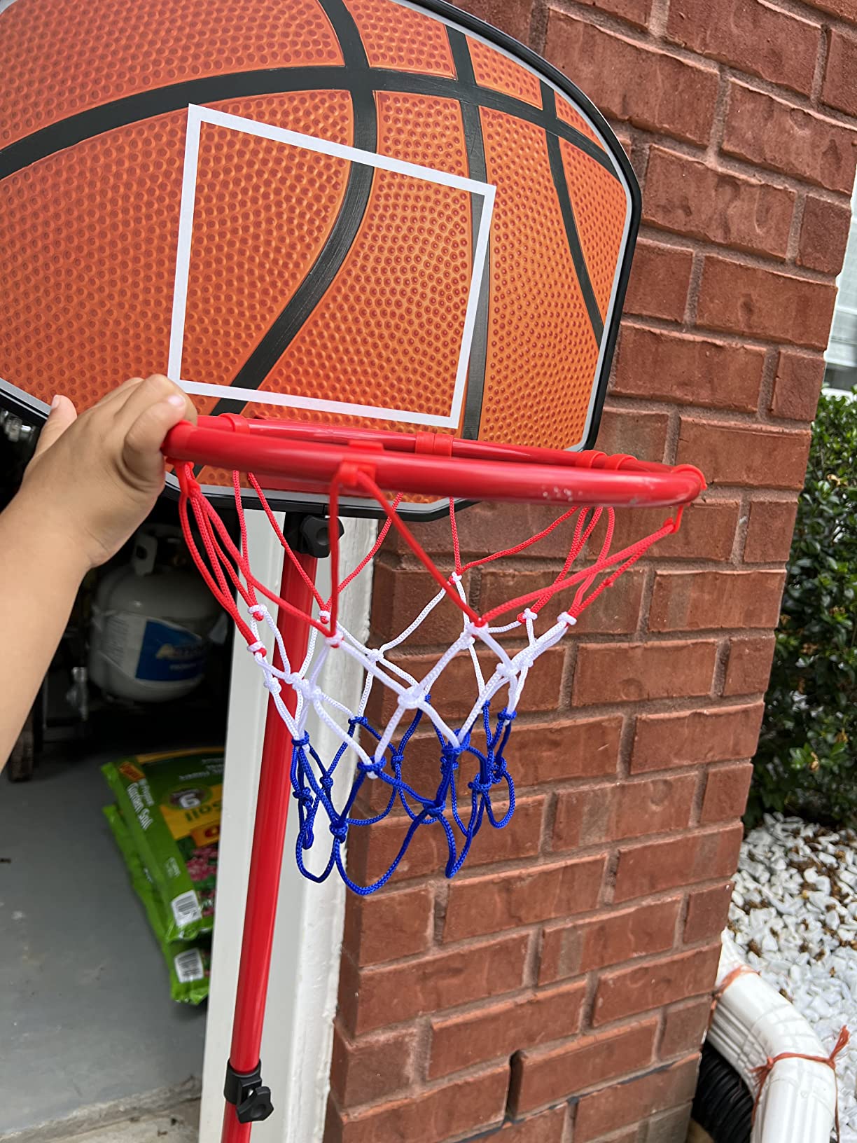 Kids Basketball Hoop for 3 4 5 6 Year Old Stand Adjustable Height 3.5ft-5.3ft Toddler Boy Basketball Hoop Indoor Mini Basketball Hoops Goal Ball Games Toys for Girl Boy Age 3-4 3-5 customer photo 2