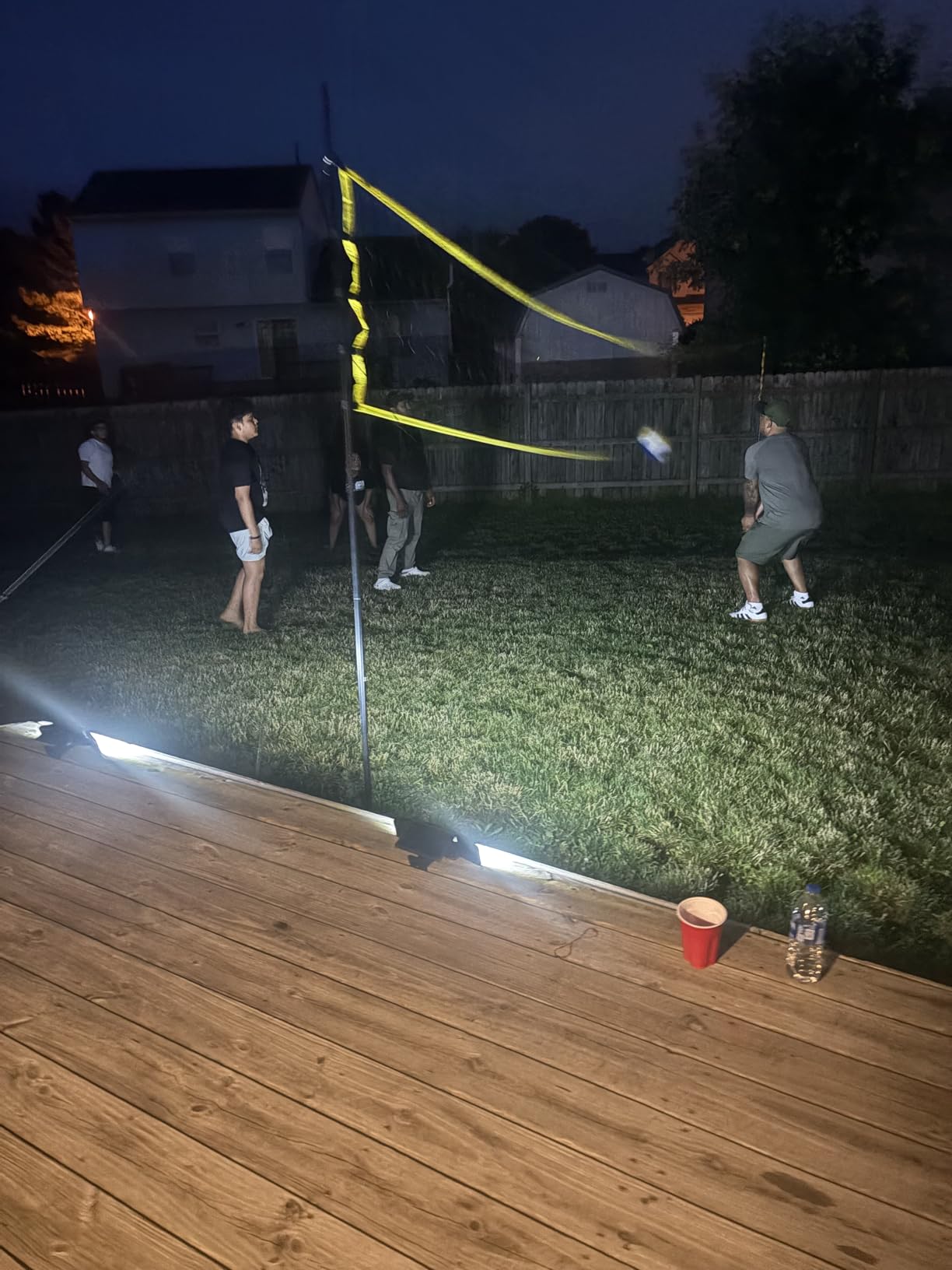 Volleyball Net for Backyard, Regulation Size 32x3FT, Portable Outdoor customer photo 2