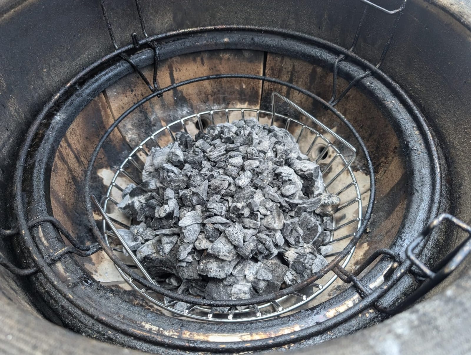 Stainless Steel Charcoal Ash Basket for Large Big Green Egg & Kamado customer photo 1