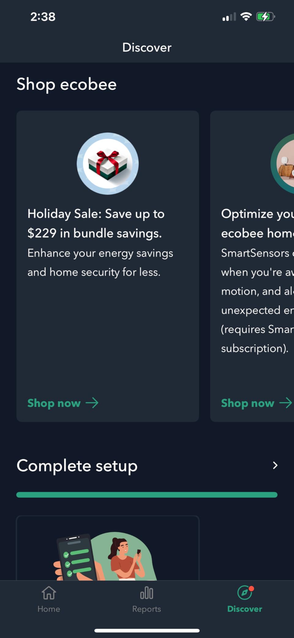 ecobee Smart Thermostat Enhanced, Programmable Wifi Thermostat customer photo 2