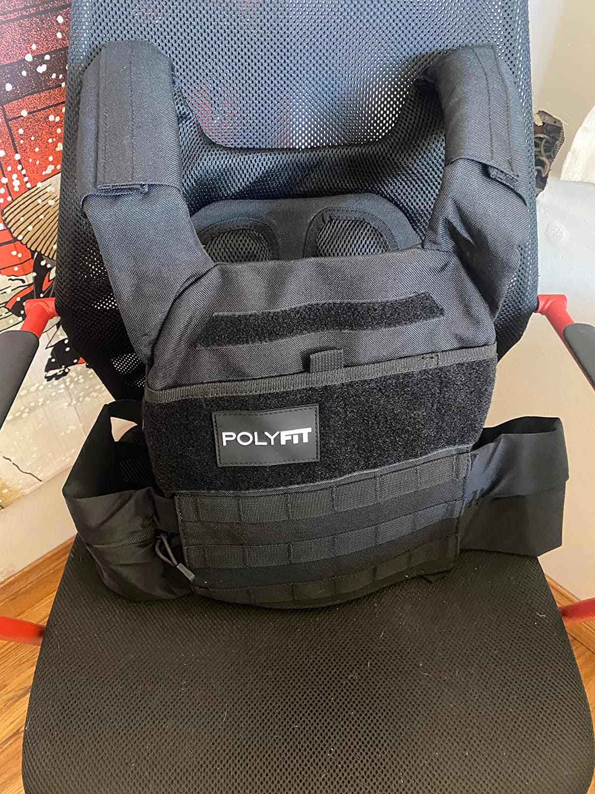 Polyfit Fortify Weighted Vest - Workout Vest for Men & Women customer photo 2