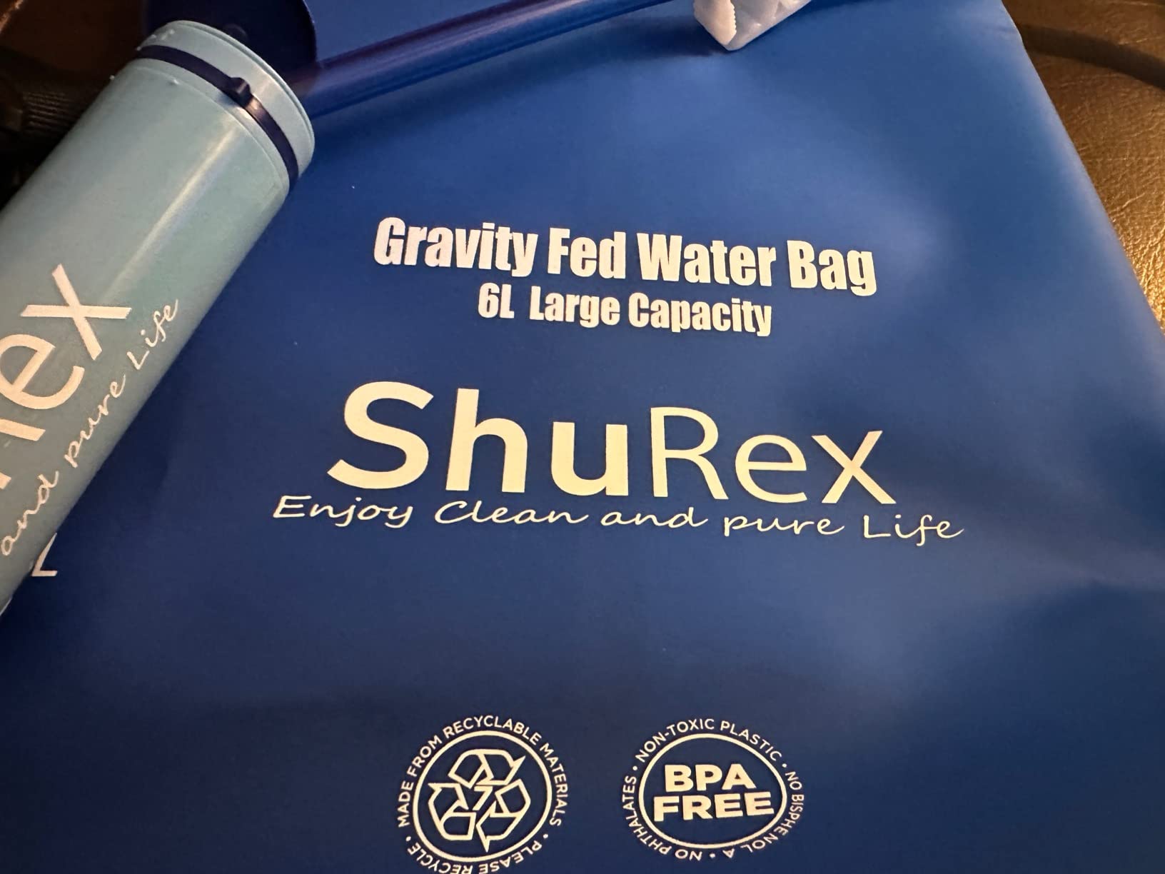 6L Gravity Fed Water Filtration System with Adjustable Tree Strap customer photo 1