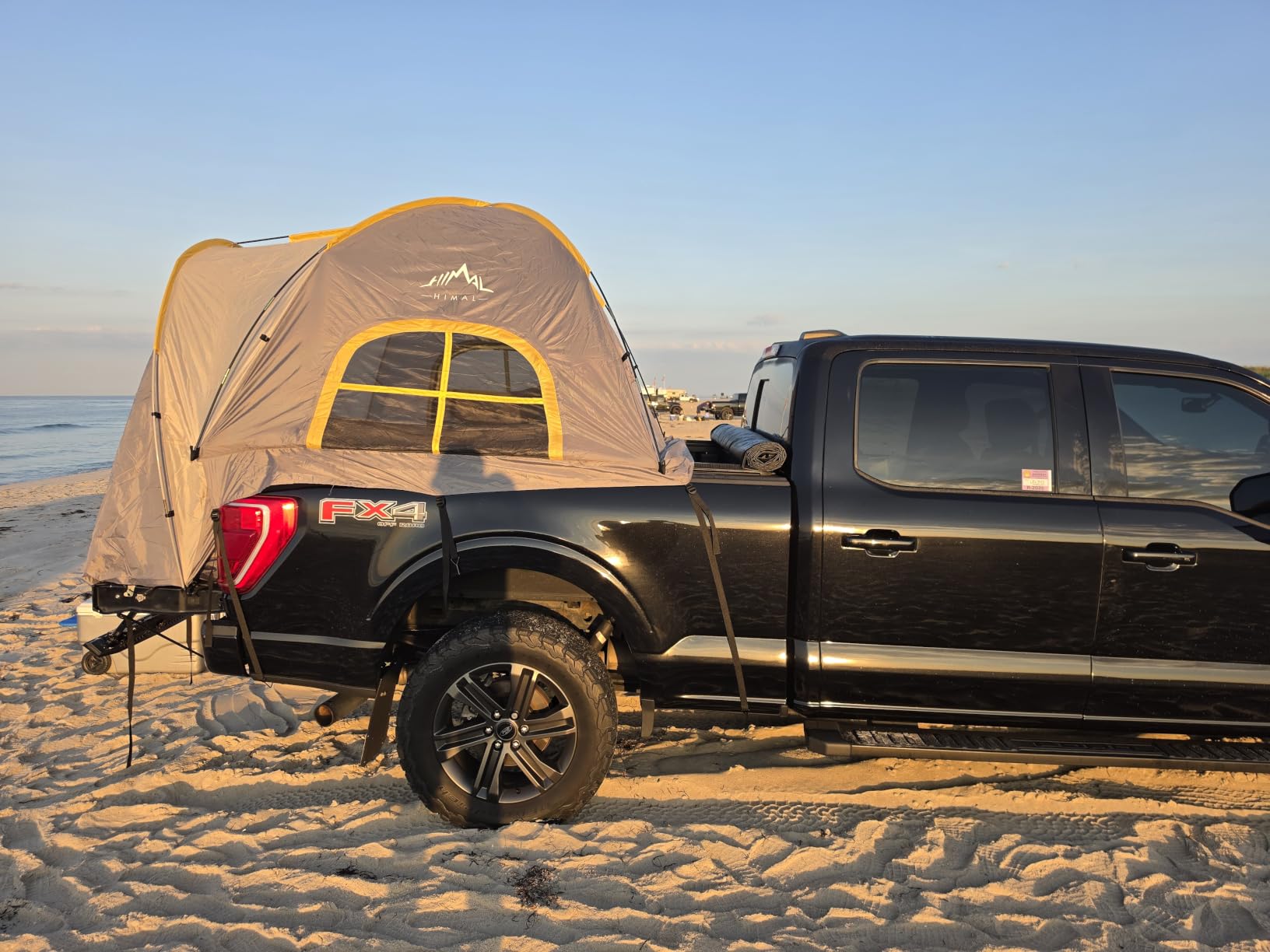 GoHimal Pickup Truck Bed Tent, 5.5-6.0FT Truck Tent for Camping（Green） customer photo 2