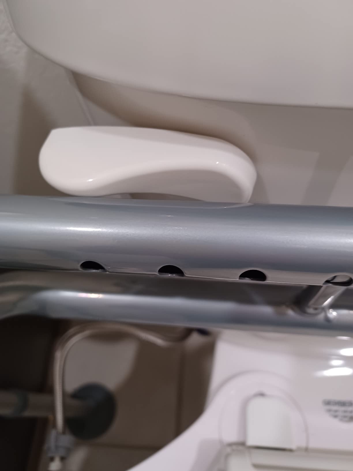 Toilet Safety Rails for Seniors Adjustable Detachable Fits Most Toilets customer photo 1