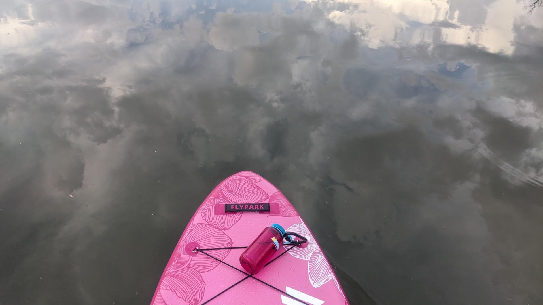 Flypark 11'x34 Inflatable Paddle Boards, Extra Wide SUP for 420lbs/3Adults, Yoga Stand Up Paddle Board, 110L Backpack, 15 D-Rings, Shoulder Strap, US-Fin, 2-Action Pump customer photo 1