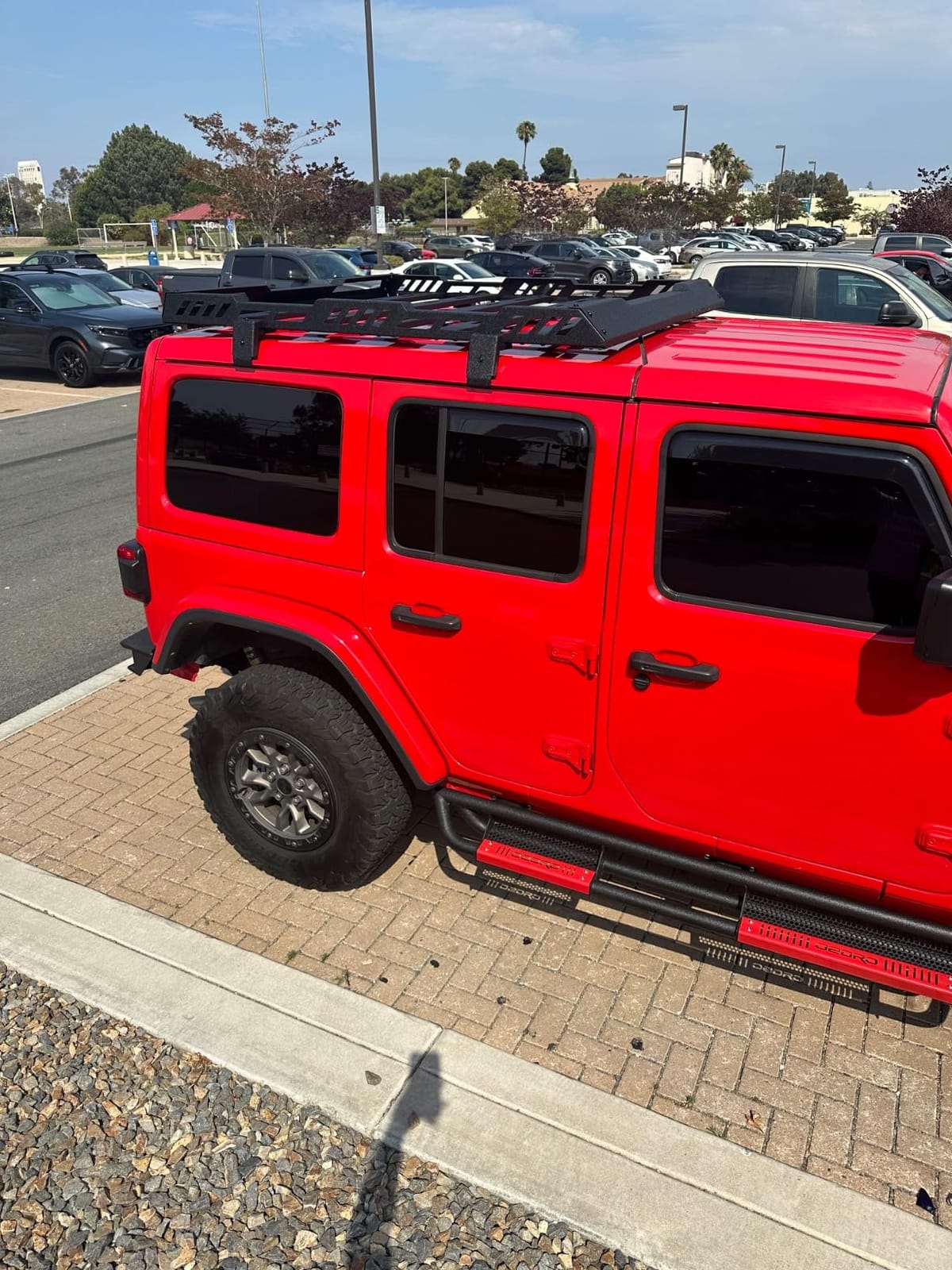 Hooke Road Overlanding Roof Rack for 2018-2026 Jeep Wrangler JL 2/4 Doors & Gladiator JT, Steel Cargo Basket for Jeep Hard Top Only customer photo 2