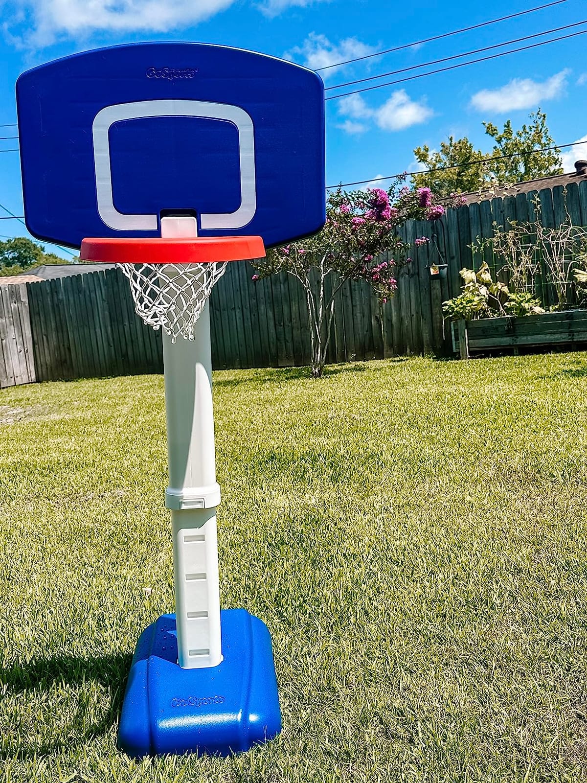 GoSports Tot Shot Toddler Basketball Set - Kids Indoor & Outdoor Toy Hoop with Adjustable Height customer photo 1