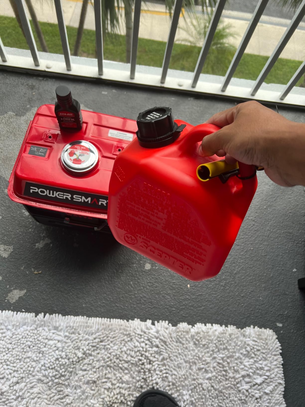 PowerSmart 1200 Watt Portable Generator for Camping customer photo 2