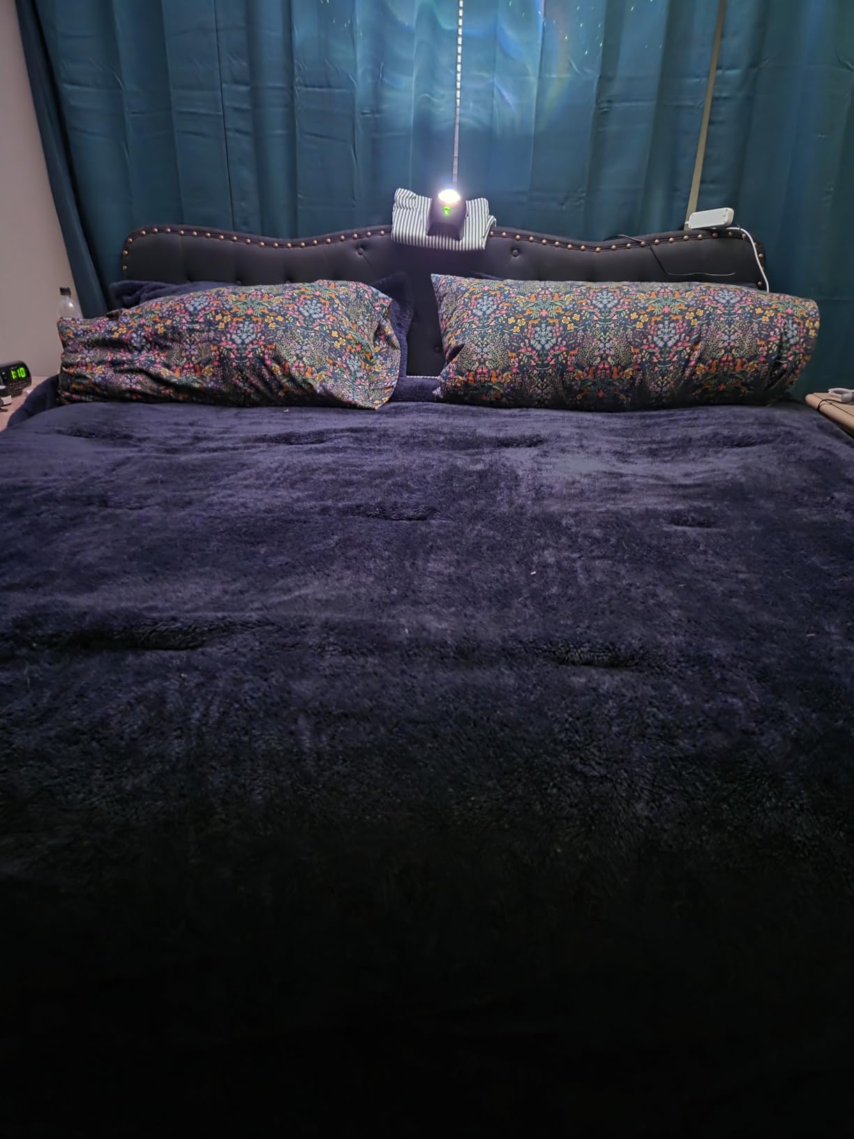 BDEUS Dual Layer 5 Inch Memory Foam Mattress Topper Queen Size, 2 Inch Gel Memory Foam Plus 3 Inch 1450 GSM Down Alternative Quilted Pillow Top Mattress Pad Cover,Dark Gray customer photo 2
