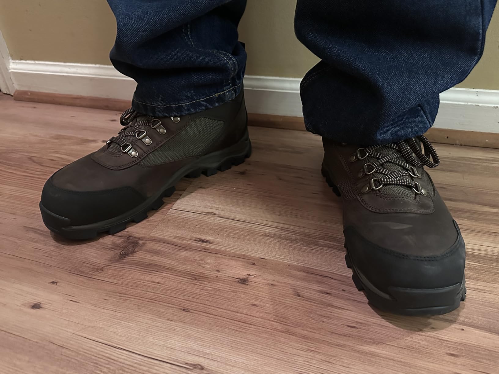 Timberland PRO Men's Keele Ridge Steel Safety Toe Waterproof Industrial Hiker Work Boot customer photo 2