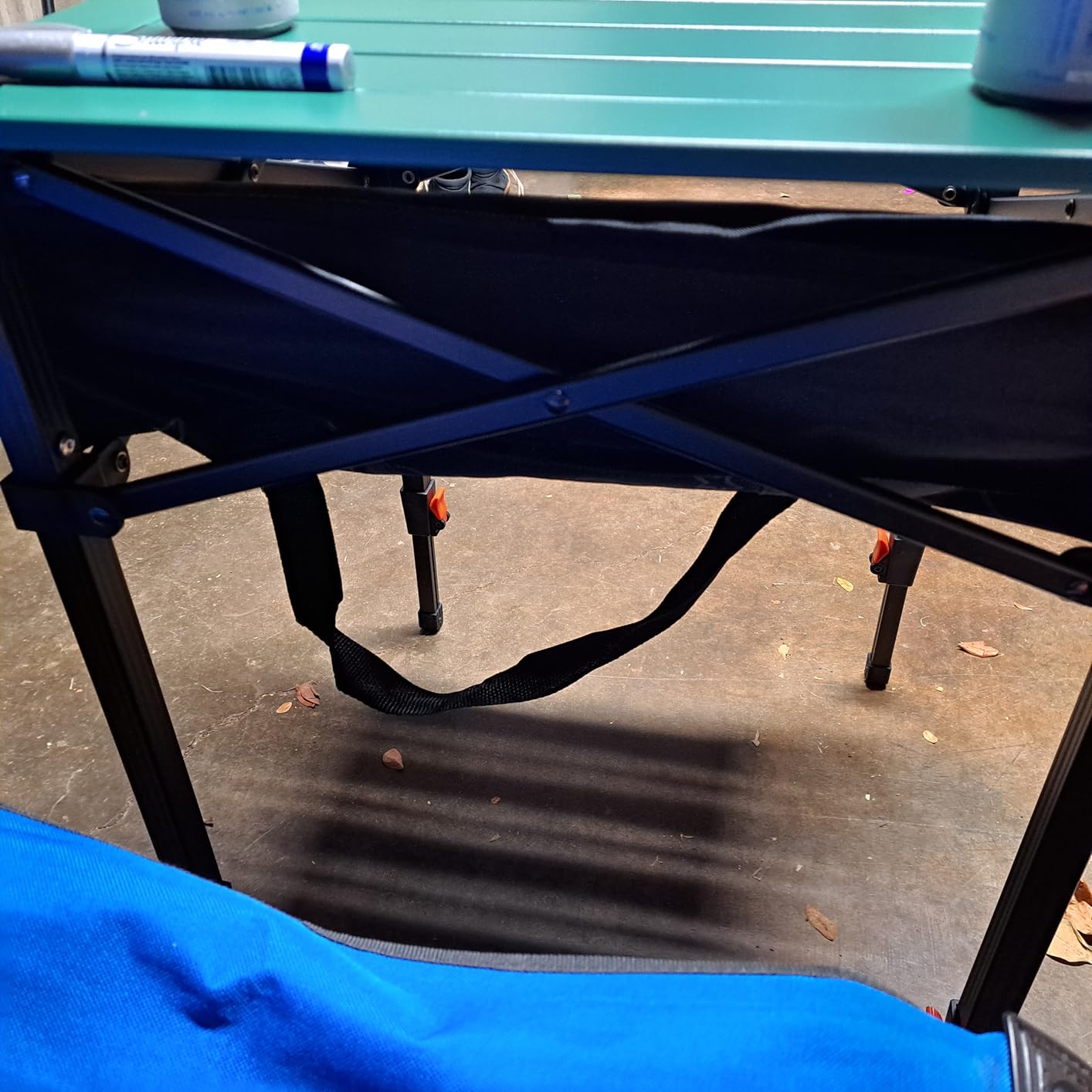 VILLEY Folding Camping Square Table, Portable Aluminum Table, Small customer photo 1