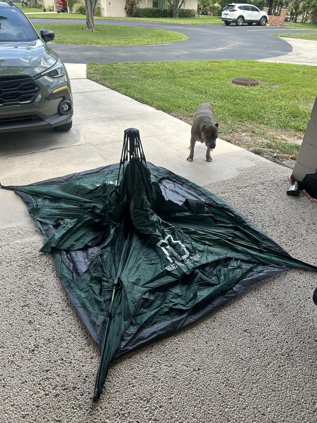 Reactive Outdoor Tent - 3 Second Tent - 3 Sec Instant Pop Up Tent - Easy and Quick Setup Camping Tent - 1 Person Setup Waterproof Double Layer Outdoor Camping Tent customer photo 2