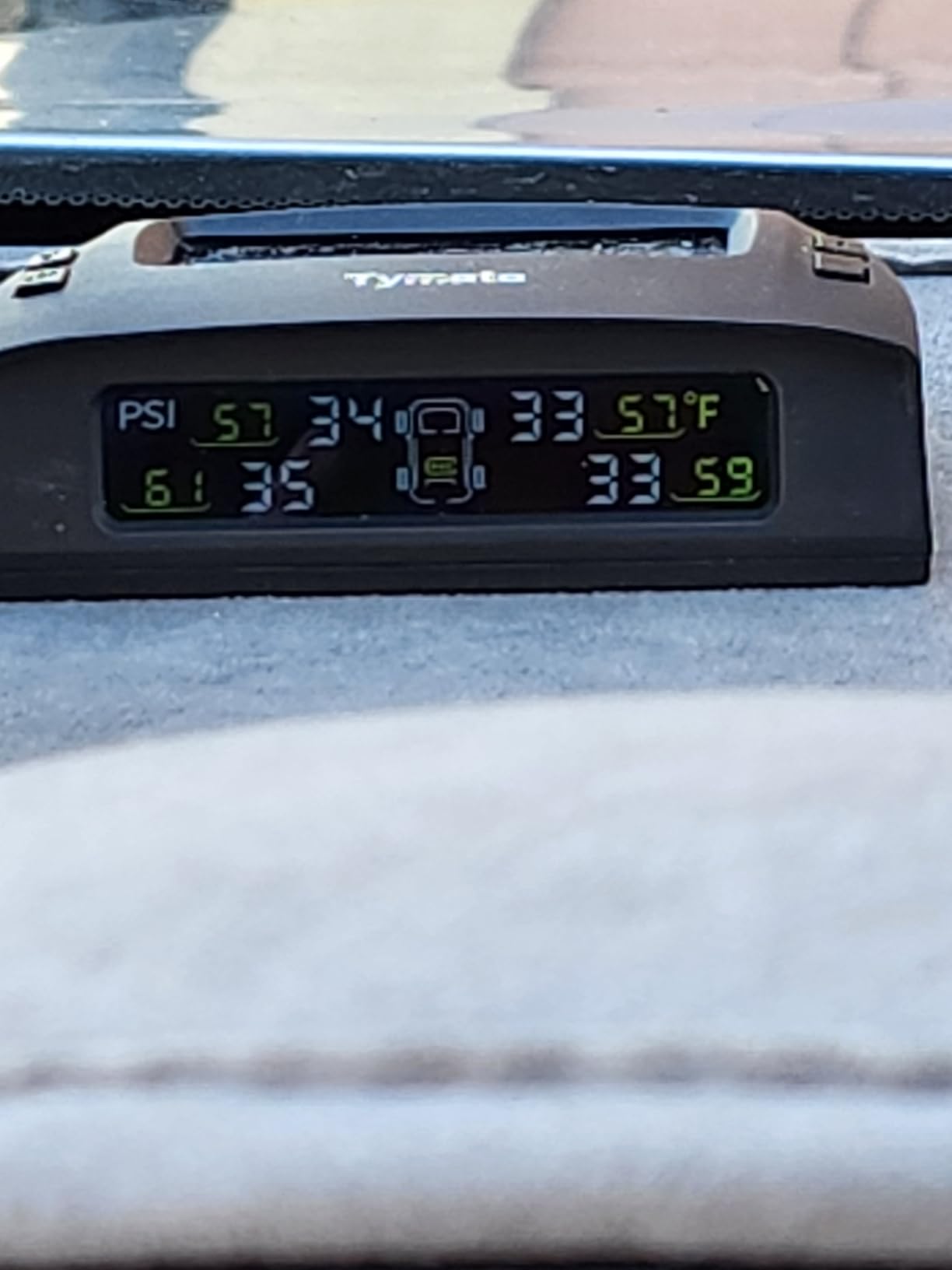 Tymate TM2 RV Tire Pressure Monitoring System, TPMS Set of 4 Sensors customer photo 1