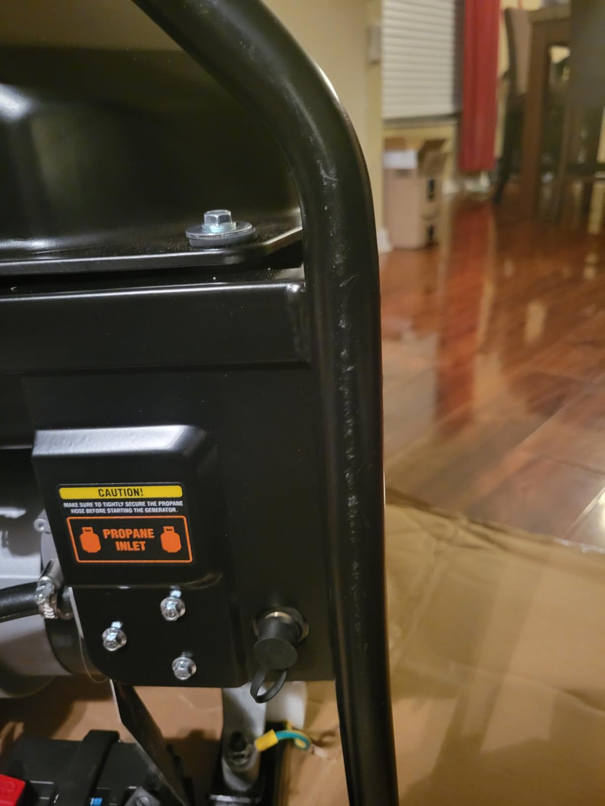 WEN 8000-Watt 120V/240V Dual Fuel Portable Generator, Electric Start, 340cc, Transfer-Switch and RV-Ready with CO Watchdog (DF8000X) customer photo 1