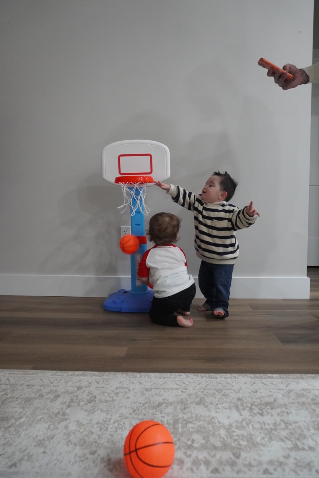 Toddler Basketball Hoop, Kids Toys Basketball Hoops for Indoor Outdoor Play customer photo 1
