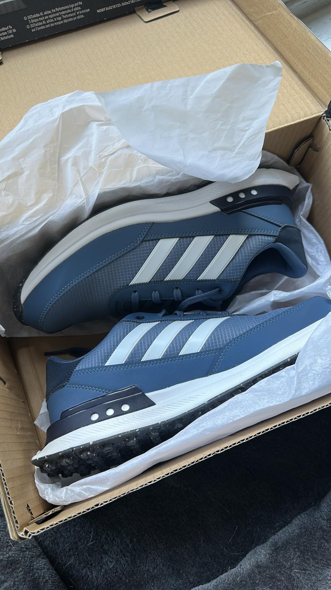 adidas Men’s S2G ’24 Spikeless Textile Golf Shoes customer photo 1