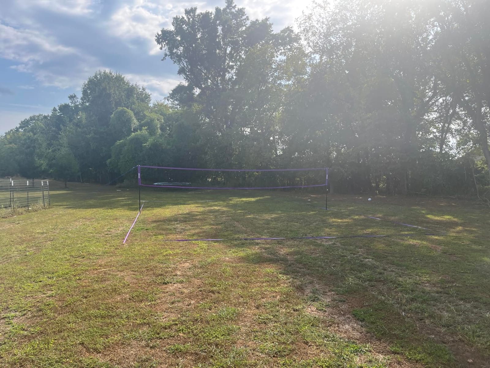 SPOYNAL 32FT Outdoor Portable Volleyball Net Set, Adjustable Height & Winch customer photo 2