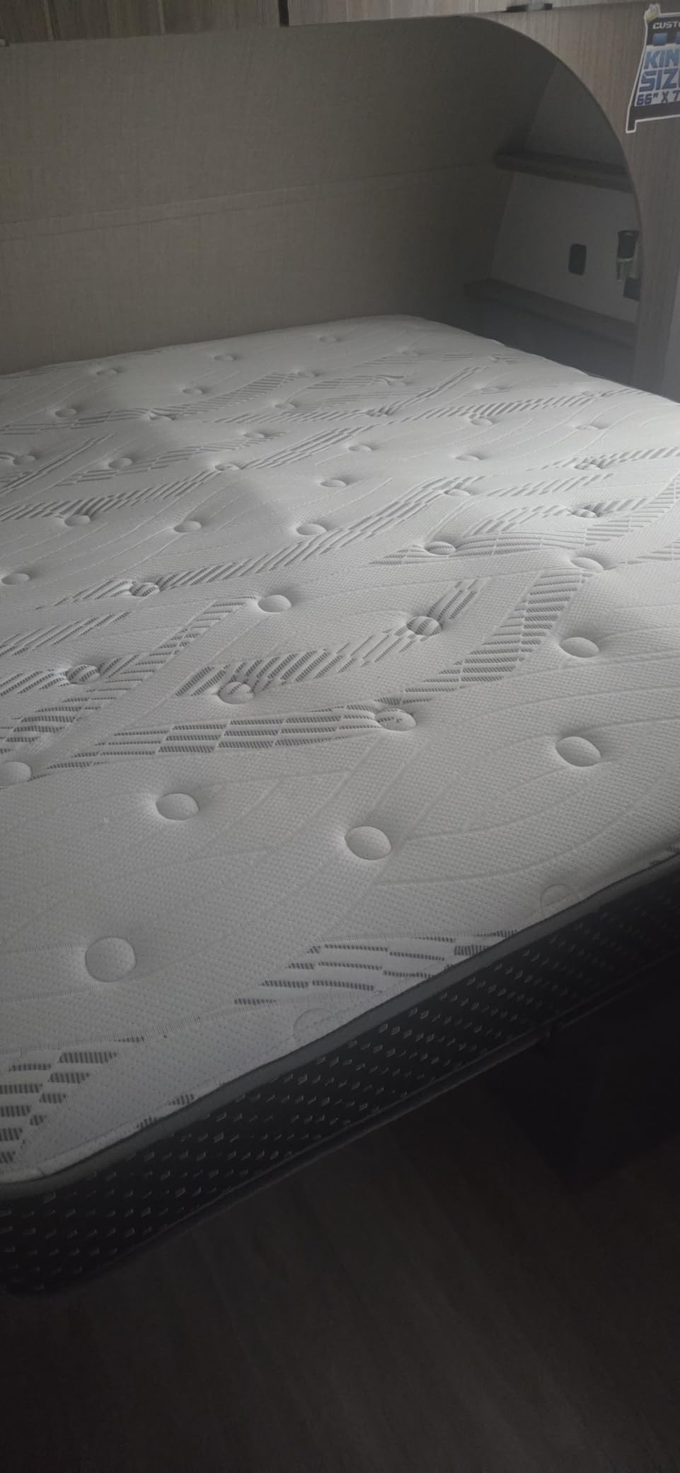 WanderRest Cool Hybrid 10” RV Mattress, Short Queen 60x74, Medium, Cooling Gel Memory Foam & Pocketed Coil Mattress for RV, Camper, or Travel Trailer, Made in USA customer photo 2